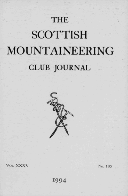 SMCJ Number 185 - Vol 35 - 1994 cover